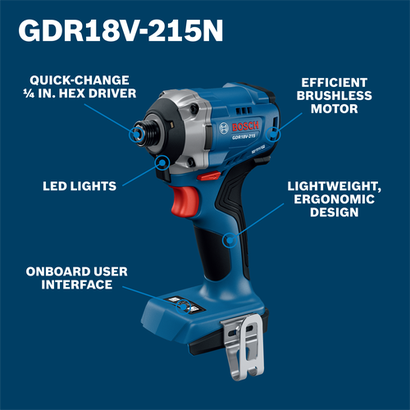 18V-Impact-Driver-GDR18V-215N-Bosch-Walkaround GDR18V-215N